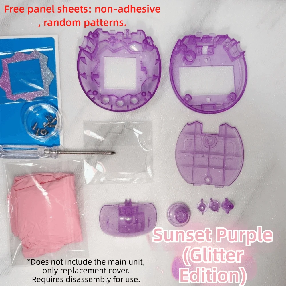

Transparent Shell Replacement Premium Hard Shell Crystal Replacement Case Parts Diy Customization Shell for Tamagotchi Paradise