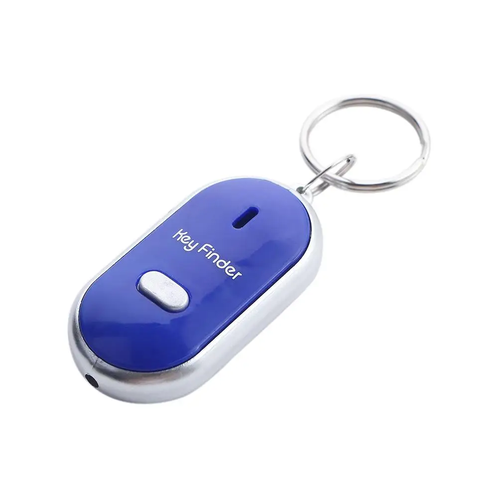 Flashing Whistle Sensors Key Locator Pet Tracker Keyring Keyfinder LED Whistle Key Finder Sound Control Alarm Locator Tracker