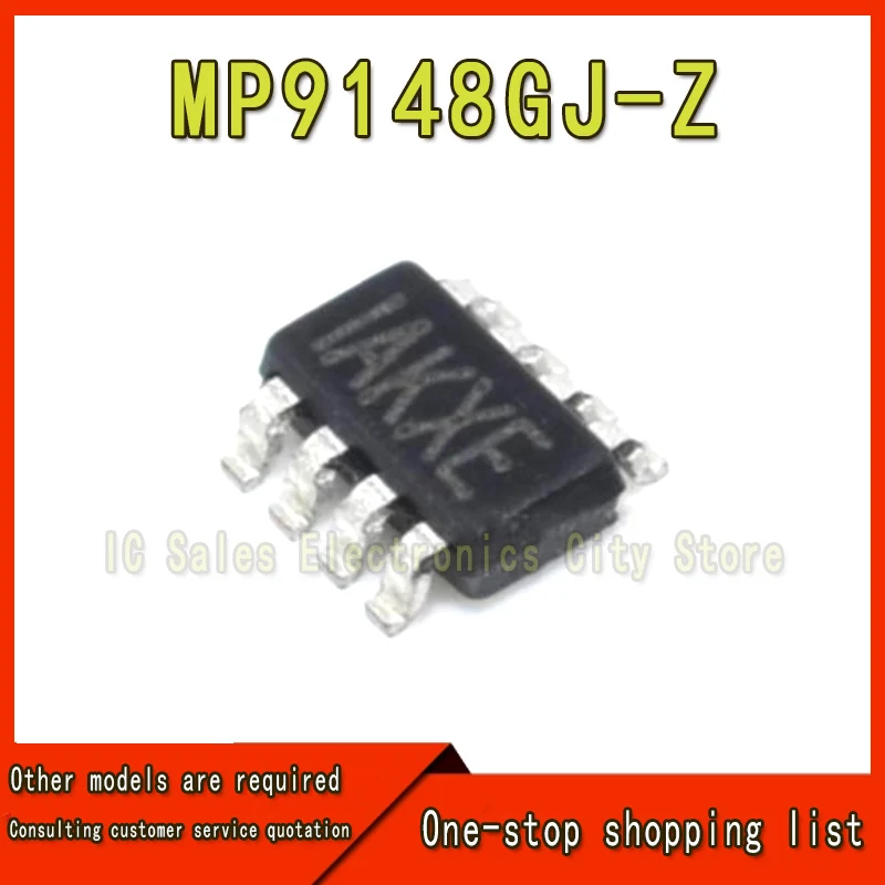 (10 ชิ้น) 100% ใหม่ MP9148GJ-Z MP9148GJ MP9148 IAKXE AKXE sot23-8 ชิปเซ็ต