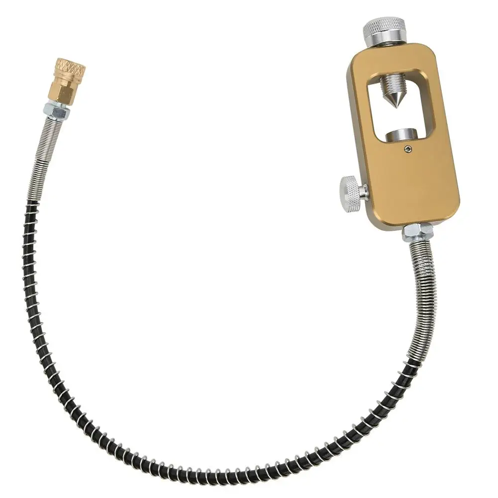 DIDEEP 8MM duiktankadapter - grote kleine zuurstofcilinder-ademhalingsapparaatconnector met riembuis