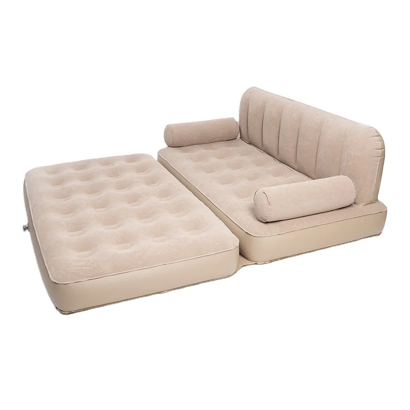 

Portable folding inflatable sofa Home bedroom Hospital or outdoor camping Lazy flush tent Inflatable mattress