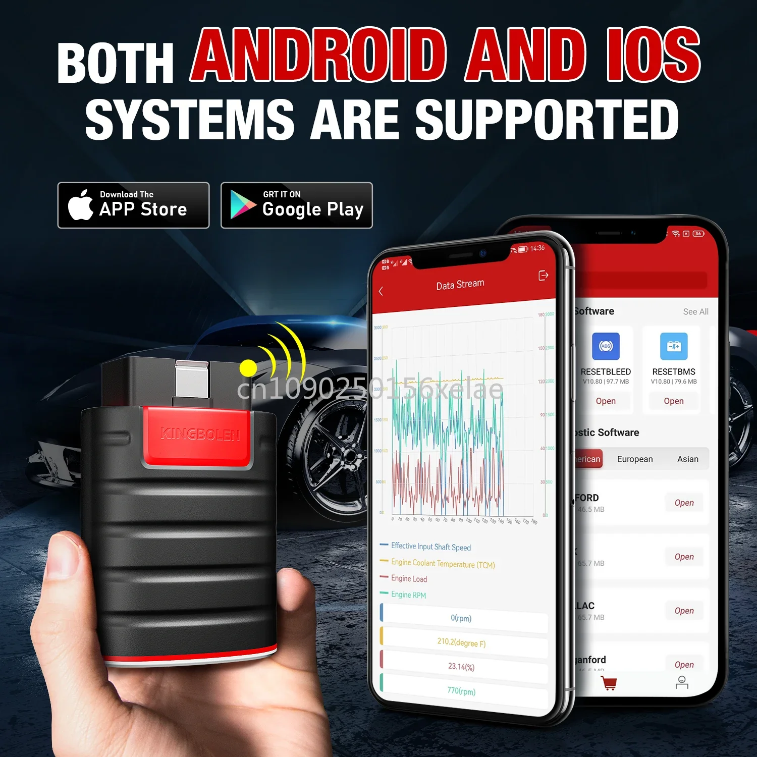 Kingbolen Ediag New Version Full Systems Full Systems Diagnostic Machine For All Cars Easydiag 1 Years Free Update