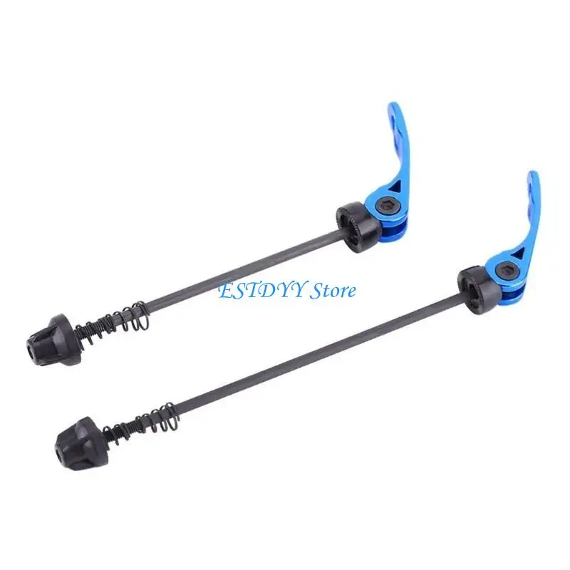 G6DE 2 Pcs Portable Bike Quick Release Axles Skewers Lever Bicycles Repair Tool