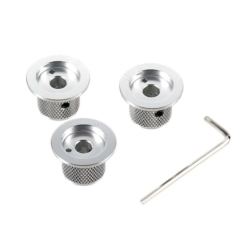 Replacements Clear Knobs Speed Volumes Tone Control Knobs Guitar Contral Knobs