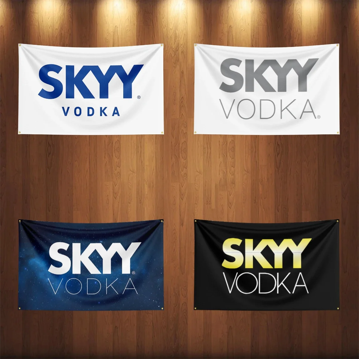 3×5ft S-skyy Vodkas Flag Polyester Printed Alcohol Wine Banner For Decor Drink rum Beer Flag