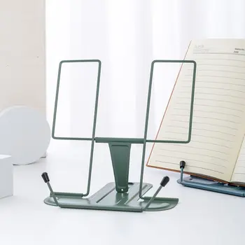 Przenośna metalowa szkoła biurowa regulowana stacjonarna stojak na książkę dla uczniów czytana półka na książki stojak na książki