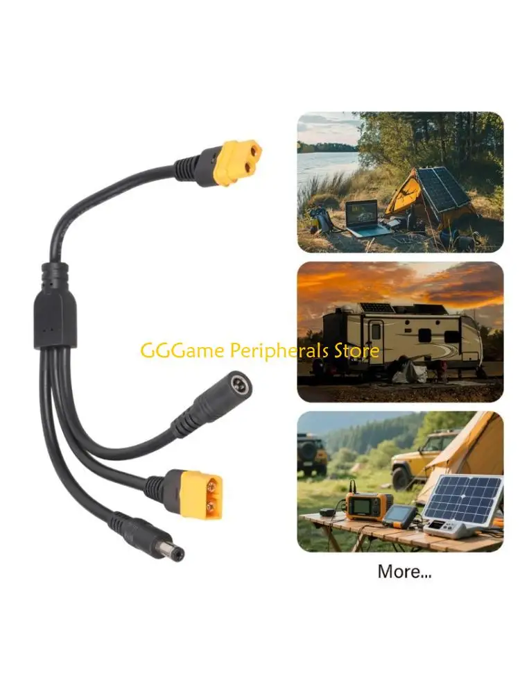 U55B 30cm 5A Evaluated XT60 Converter Cable Wire For Vehicle Power Transmission
