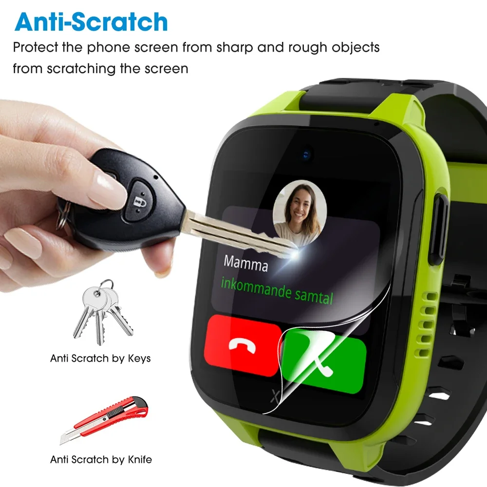 HD Clear Scratch Resistant Screen Protector, Soft Hydrogel Films, XMOVE, X5 Play Acessórios, Xplus, 3, 2