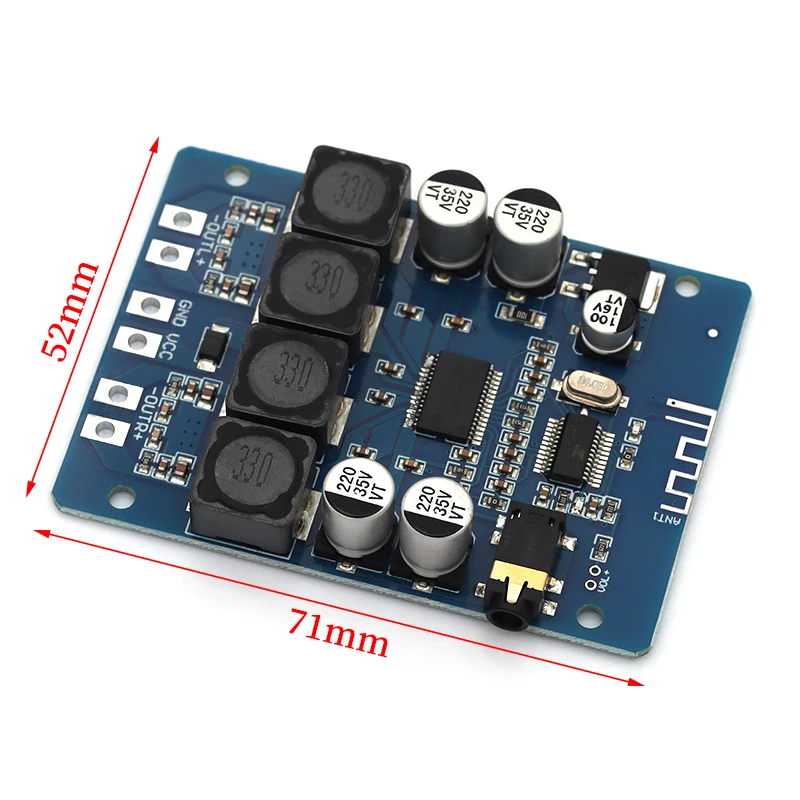 XZG 1-10PCS XH-M314 TPA3118 Digital Power Amplifier Board Module 2x45W DC Stereo Audio Amplificador Amp DIY