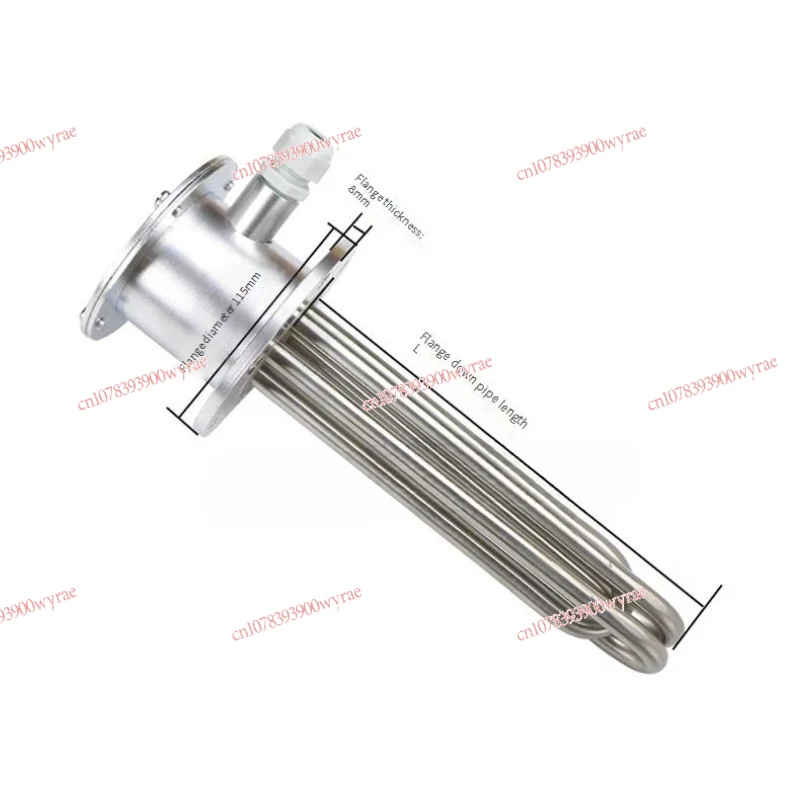 

Explosion proof flange heating tube thermal oil heater