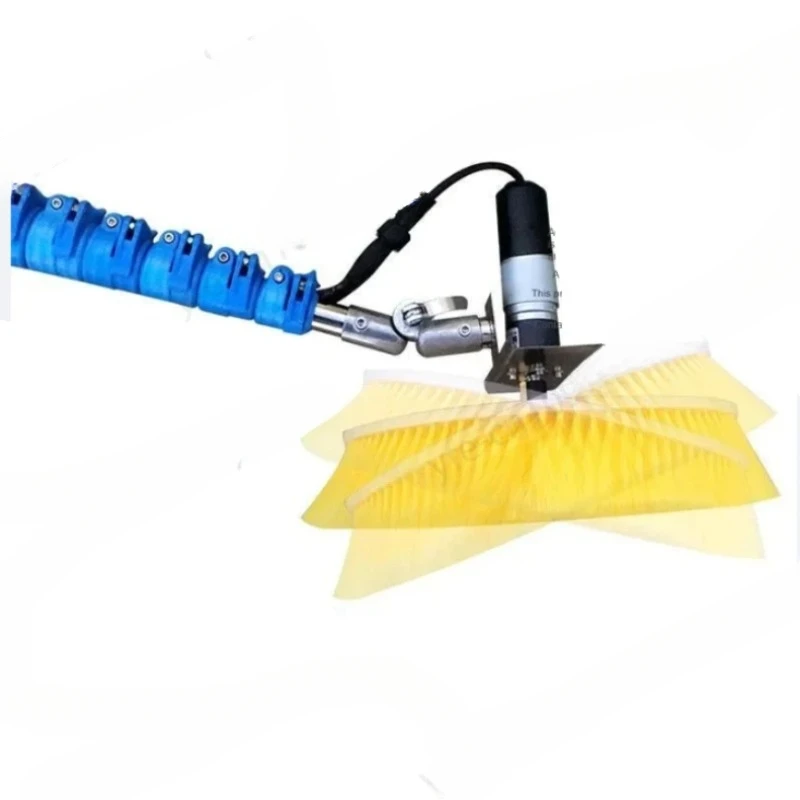 

Очистка солнечной фотоэлектрической панели Оборудование для очистки Фотоэлектрический модуль Фотоэлектрическая панель на крыше