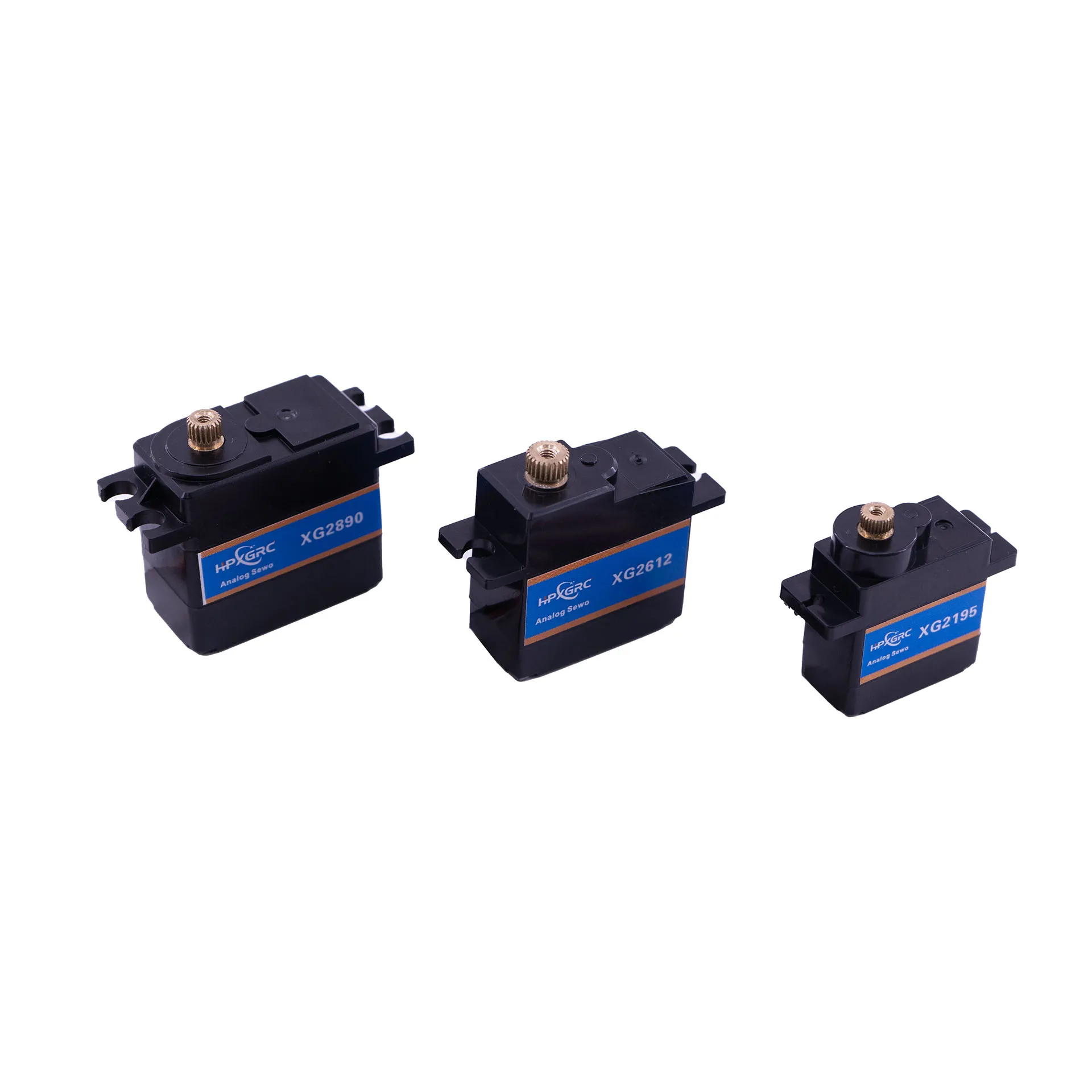 Servo RC Digital resistente al agua 9g 17g 20g reemplazo Universal engranaje de Metal de alto par para Robot sobre orugas