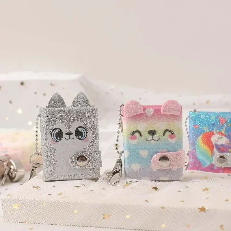 

60 листов мини-планировщик, блокнот Kawaii, цветная страница, дневник, блокнот, милый брелок, портативный журнал-планировщик, школьные и офисные принадлежности