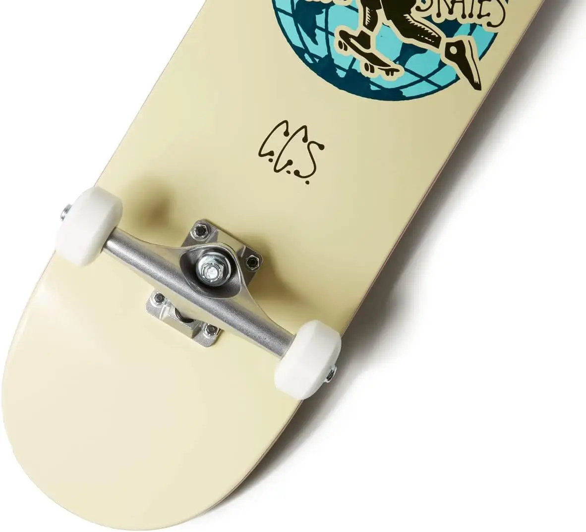 [CCS] Skate completo de madeira de bordo de grau profissional totalmente montado com ferramenta de skate e adesivos adultos, crianças, adolescentes,