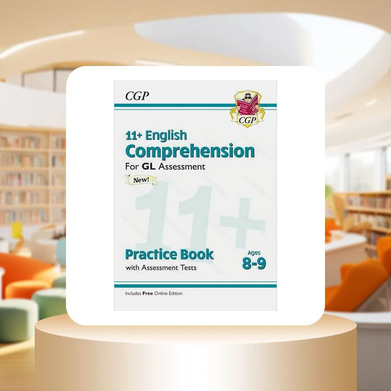 11 GL English Comprehension Practice Book  Assessment Tests  Ages 89 With Online Edition CGP 9781837741656