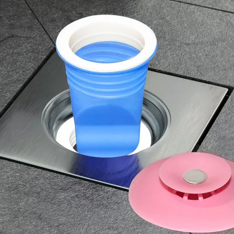 Kitchen deodorant silicone leak-proof core, sewer drain, sink sewer, one-way drain valve, sewer deodorant