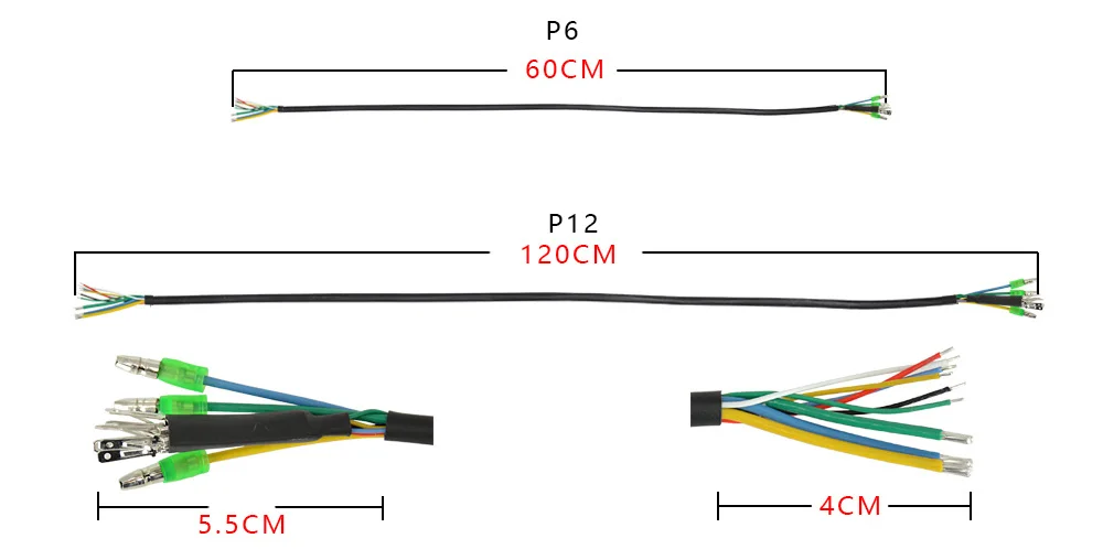 2026 – 9-poliges wasserdichtes E-Bike-Motor-Verlängerungskabel, Stecker auf Buchse, Adapterkabel für elektrische Fahrrad-Antriebsleitungen vorne und hinten – Detail 5