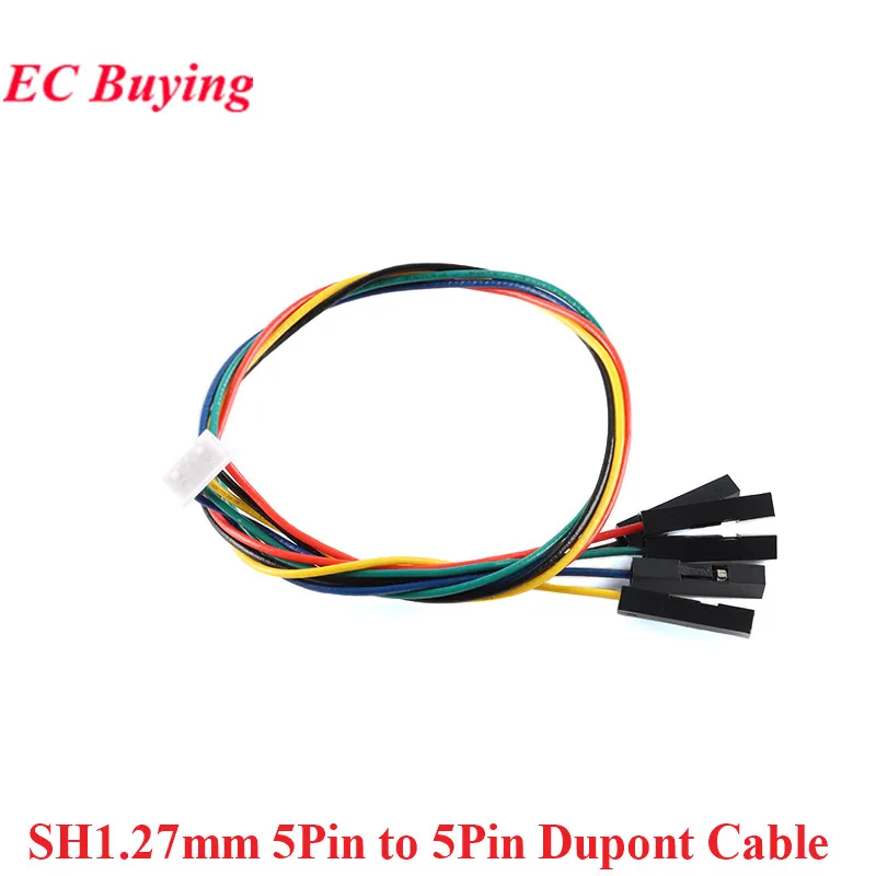 5pcs/1pc For Hi-Link HLK-LD2410 HLK-LD2410B LD2410 SH1.27mm 5Pin to Dupont Cable 5 Pin Terminal Line 20CM LD2410 DuPont Wire