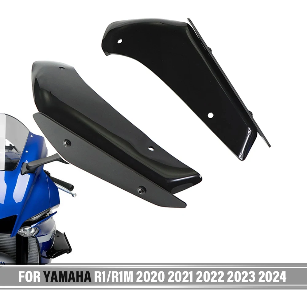 

For YAMAHA R1/R1M 2020 2022 2023 2024 Winglet Fairing Motorcycle Fairing Parts Aerodynamic Wing Kit Fixed Winglet Fairing Wing