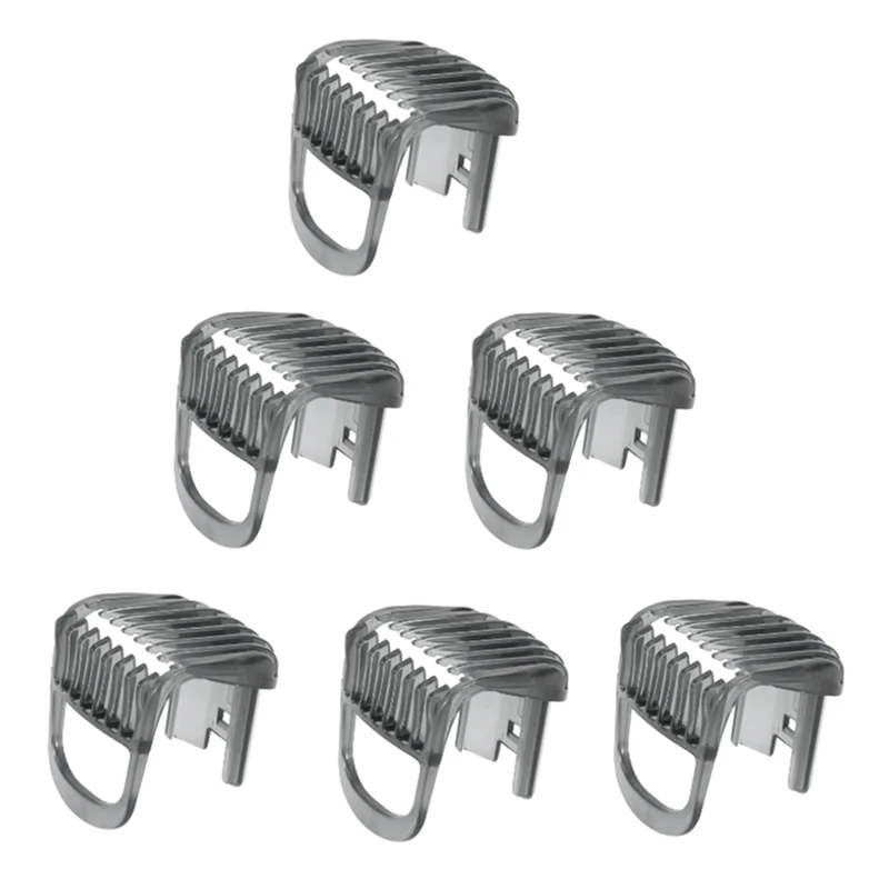 6PCS Beard Trimmer Comb For  Shaver QT3300 QT3310 QT4000 QT4005 QT4007 QT4008 QT4012 QT4013 QT4014 QT4015 XA4003 Durable