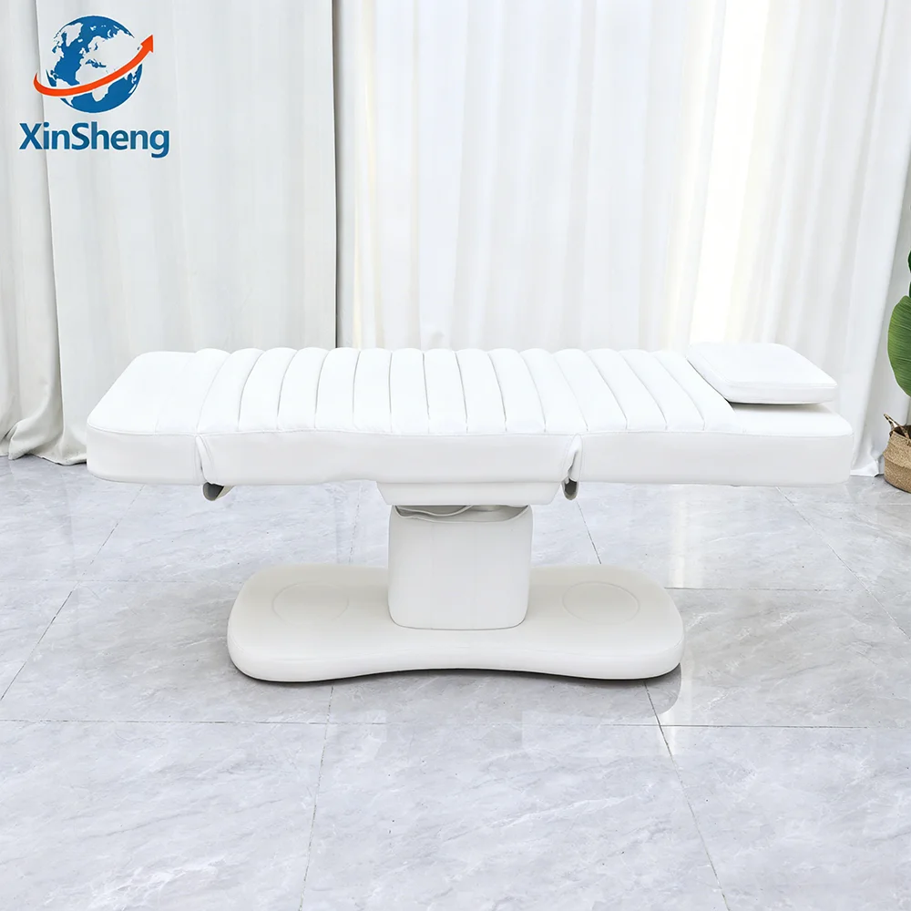 XinSheng Elektrisches klappbares Gesichts-SPA-Bett, Hydrotherapie-Massagetisch, Salon-Wimpernstuhl, verstellbare Möbel für Schönheitspflege
