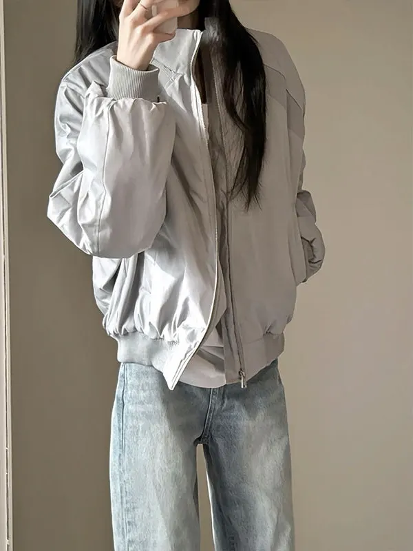 

Cleanfit ort Thiened Baseball Collar Flight Cotton Jaet Men's Winter Warmth Anti-cold Disassembly Splicing Coat Outerwear