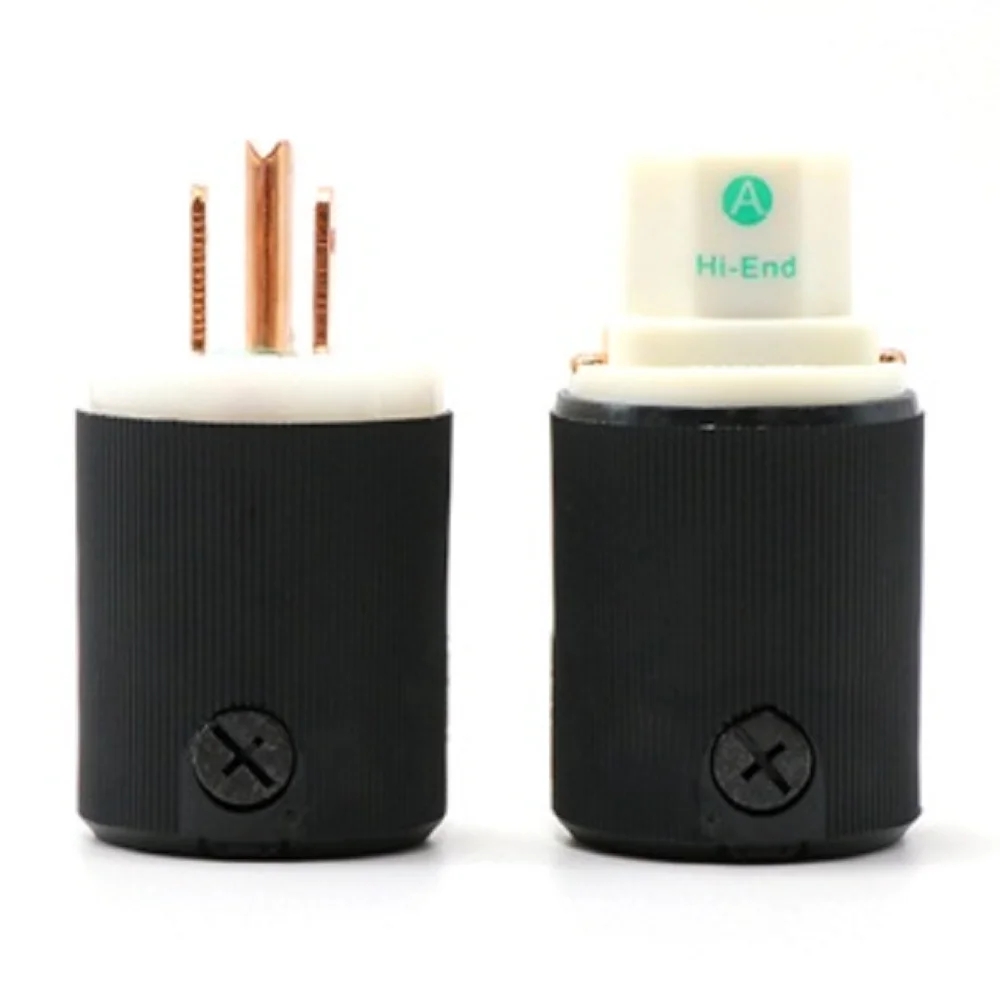 

P096G Hi-Fi 5 пар Hi-Fi аудио Hi-Fi США вилка питания и разъем IEC