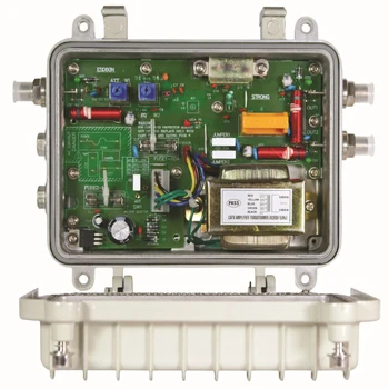 Cable TV amplifier (750M-860M), 30db gain, (110v-220v/60V) amplifier, analog TV, digital TV system front-end equipment