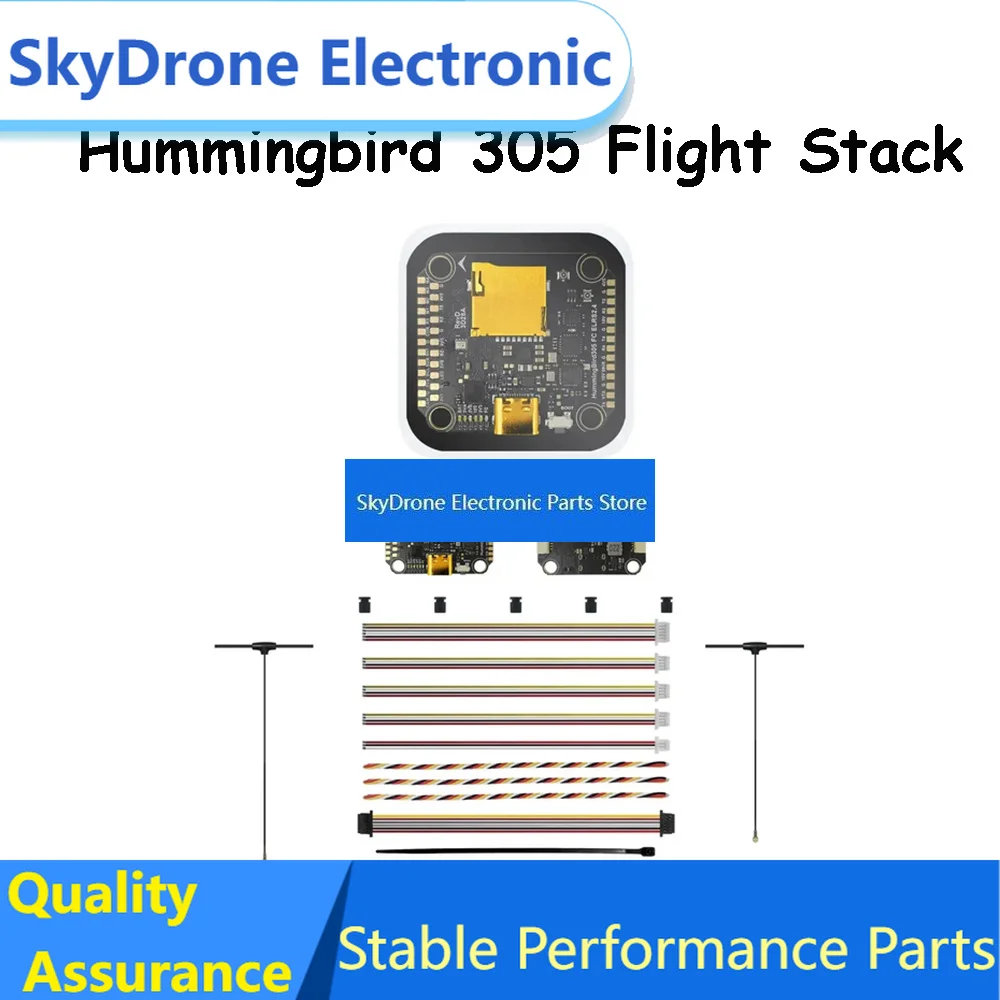 SkyDElNewbee Hummingbird 305 Flight Stack With 305 F722 FC Built-in ELRS 2.4GHz And 80A 4in1 ESC For FPV 5