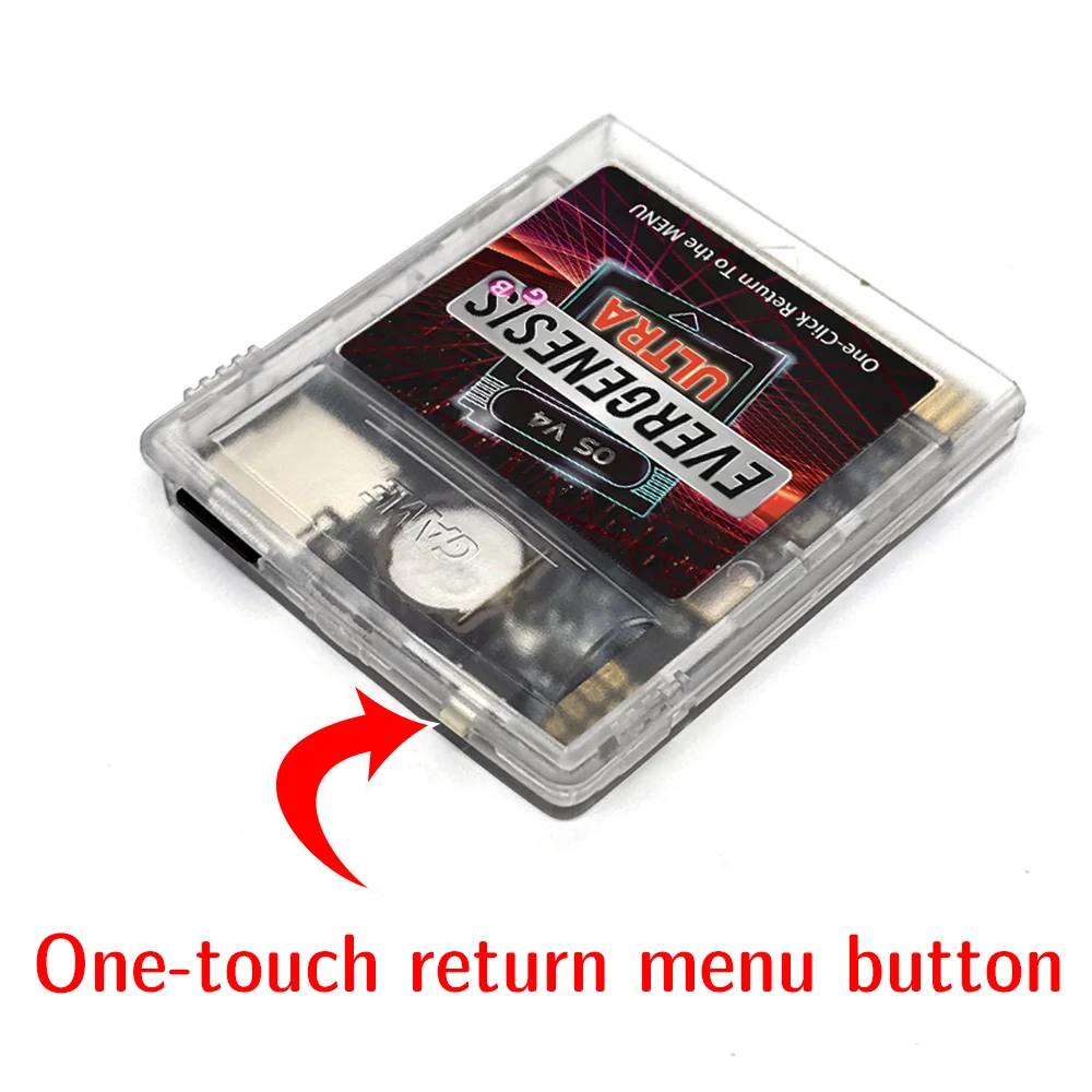 New EDGB Ultra GB 2000-in-1 Game Card OS V4 Edition Support One Key Return Function For Game Boy Color GB GBA SP GBC Console