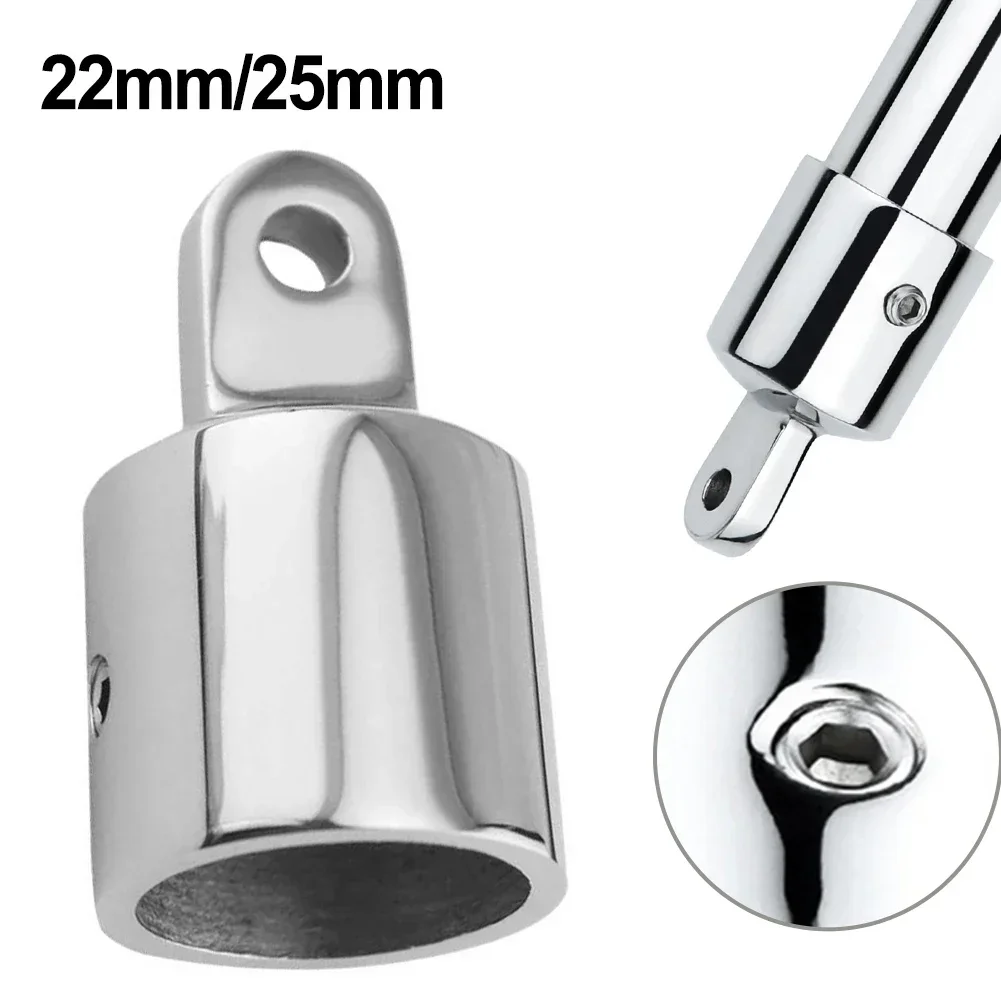 1pc Boat Fuel Vent 316 Stainless Steel Yacht Kayaks Top Cap External Eyes End For 7/8