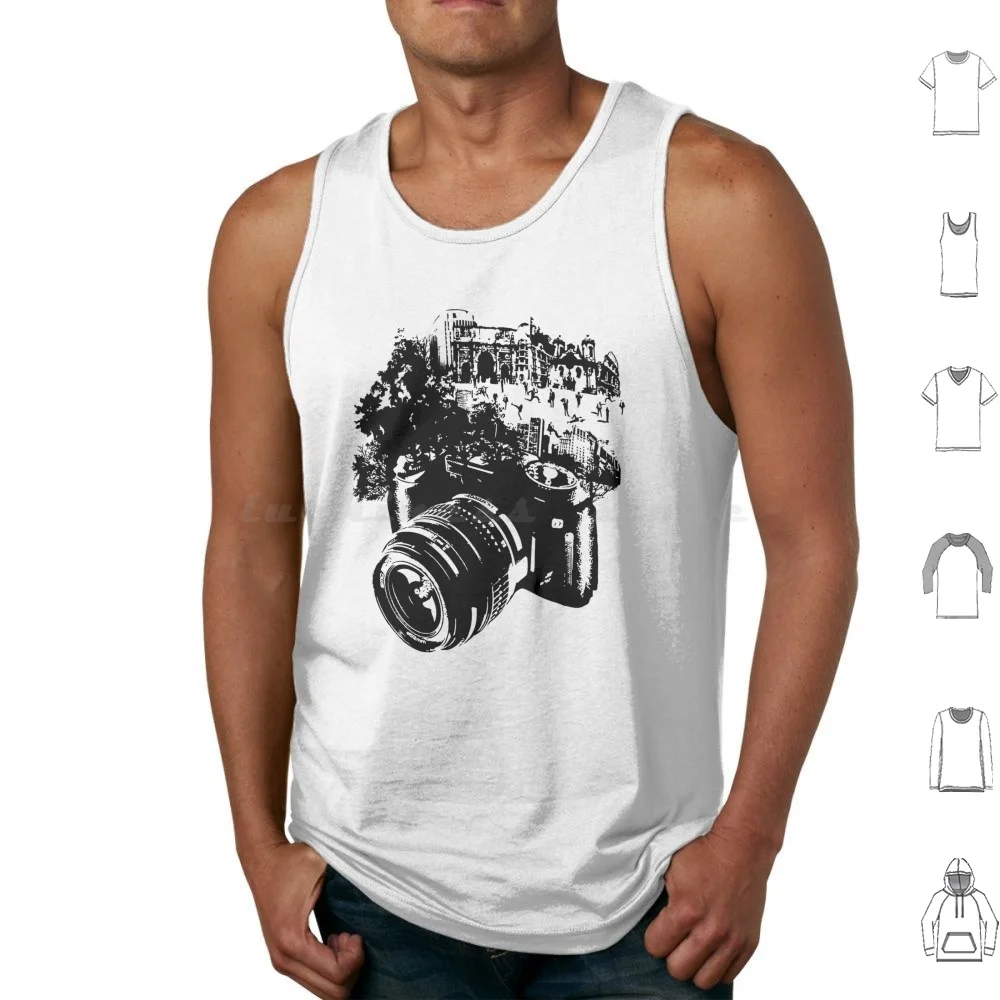 Banksy Tank Tops Vest Sleeveless Grafitti Distressed Spray Funny Graphic Graffiti Tumblr Stencil Aesthetic Hipsters