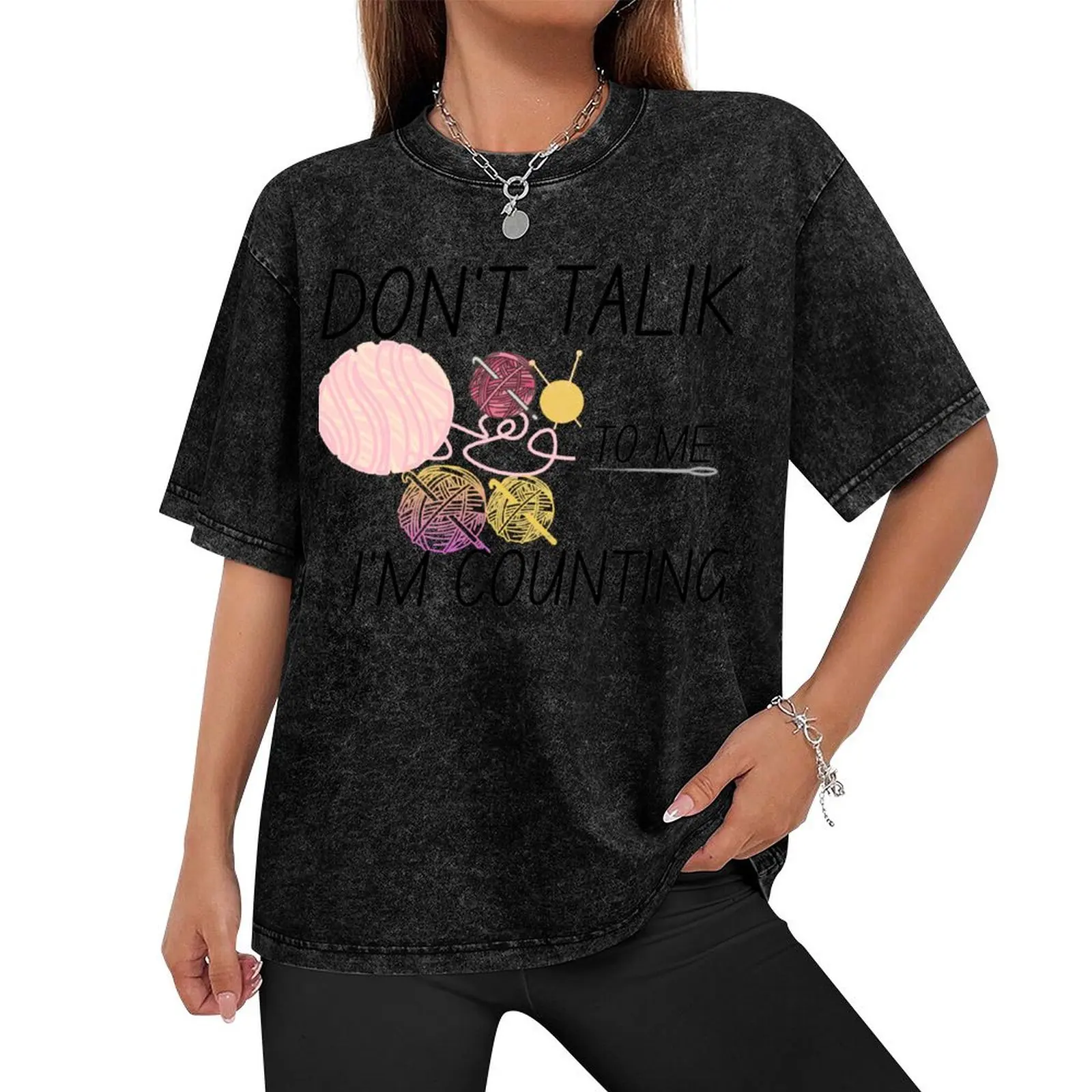 Women Who Love Crochet First Day Of Puns Reddit Cute Photographic T-Shirt Funny t-shirt funny costumes plain black t shirts men