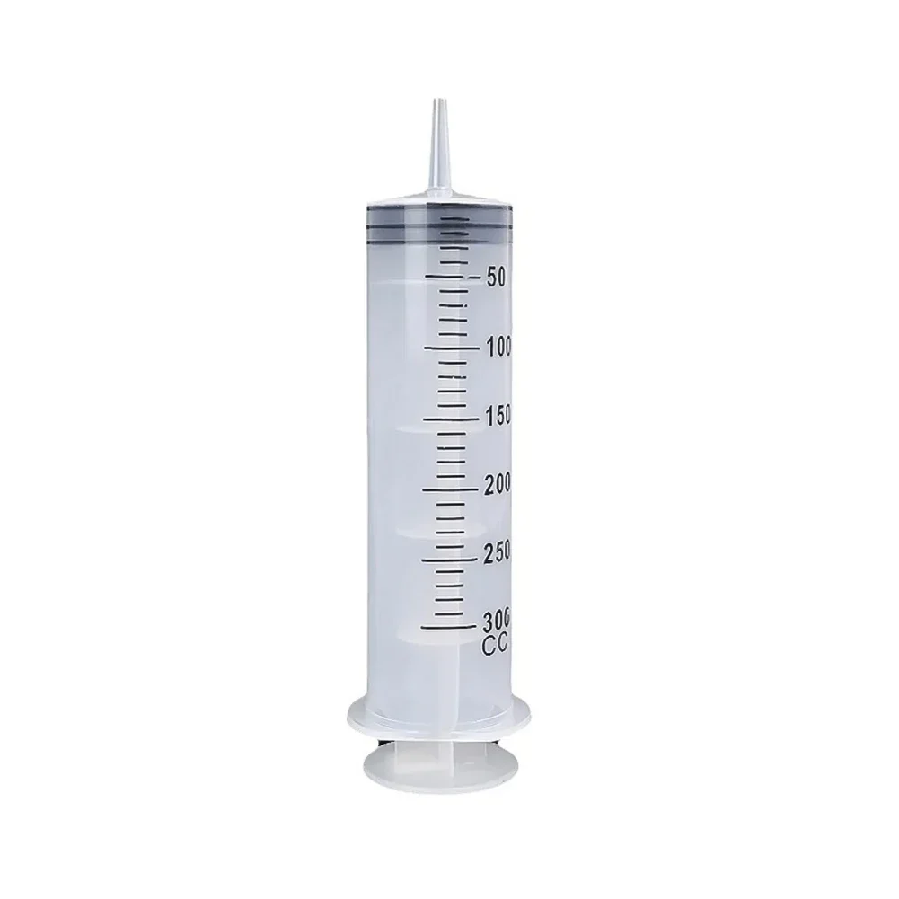 550/300/100ml Large Capacity Syringes Reusable Needle Barrel Oil Pump With Hose For Pet Feeding Measuring Pump Vacuum Syringe