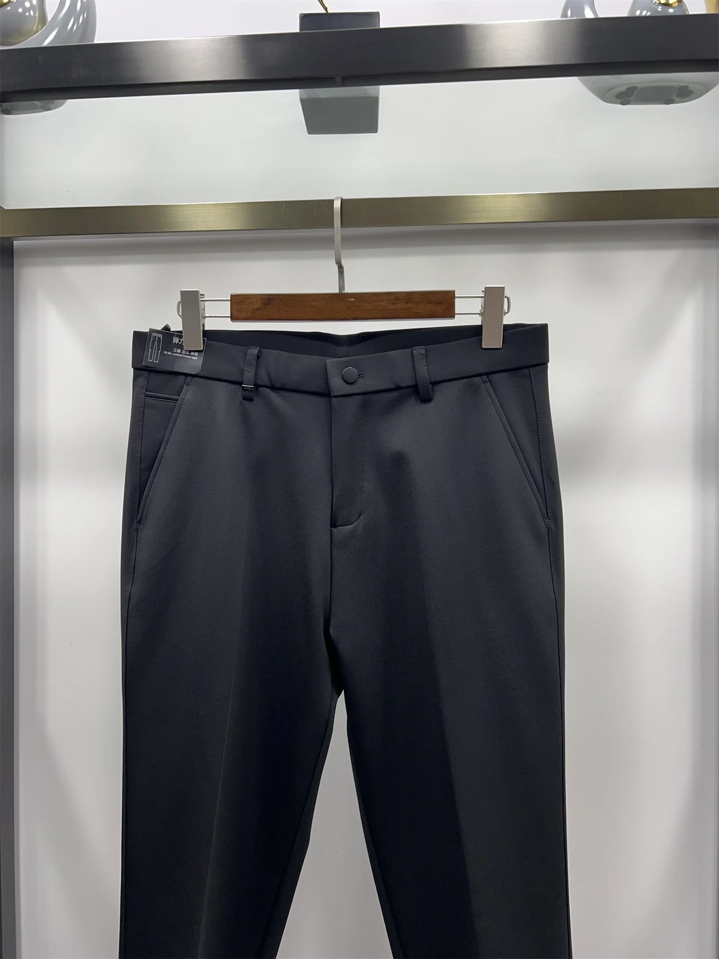 

Мужские повседневные брюки Non-Saints: свободные, прямые, утепленные, осенне-зимние, деловые, повседневные, длинные, со средней посадкой, не требуют глажки