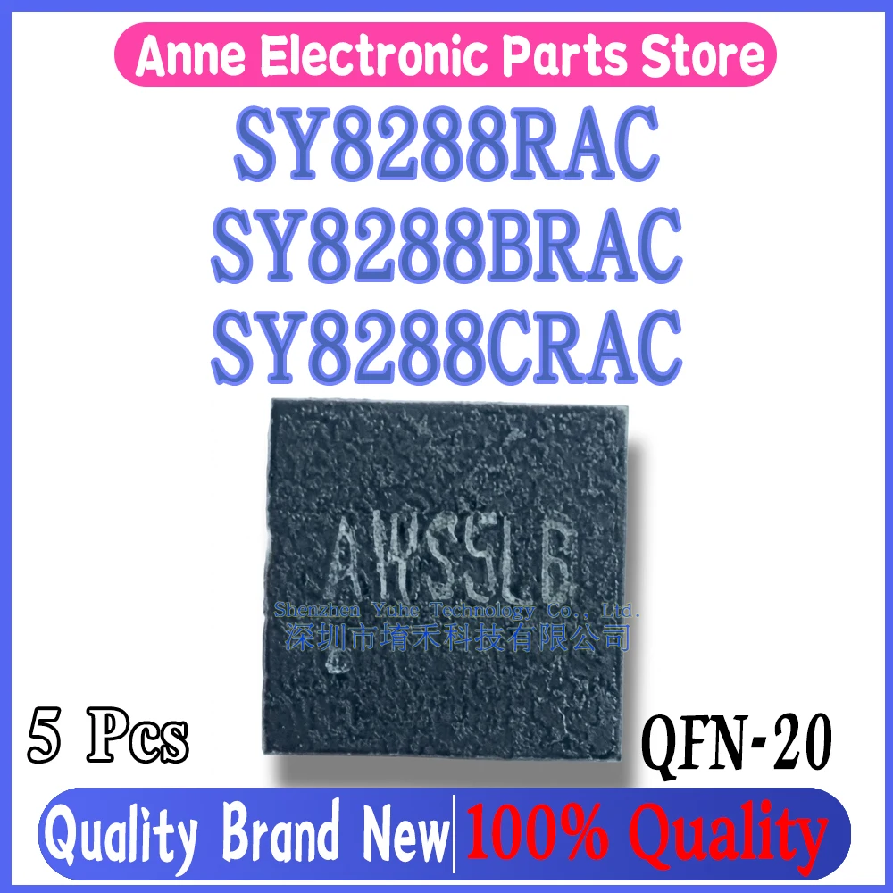(5piece)100% New SY8288RAC SY8288 AWS5MA AWS... SY8288BRAC SY8288B BAB5ZA BAB... SY8288CRAC SY8288C BAC5KA BAC..  QFN-20