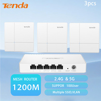 Tenda I24 Wireless Ceiling  AP Gigabit Dual-band AC1200 Wave2 Gigabit Access Hotspot Wifi Signal AP Signal Source Base Station