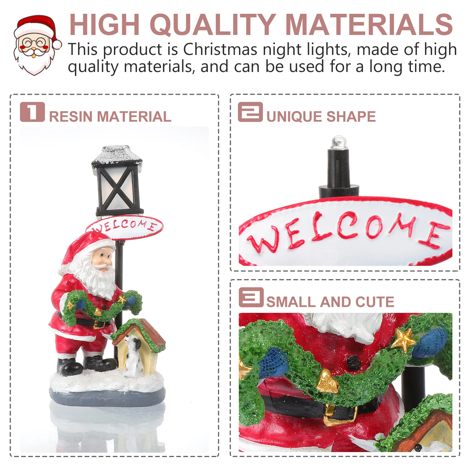 عيد الميلاد ليلة مصباح الراتنج عيد الميلاد سطح المكتب ديكور مشرق ستار توهج زخرفة عطلة ديكور حفلة عيد الميلاد ليلة مصباح حلية