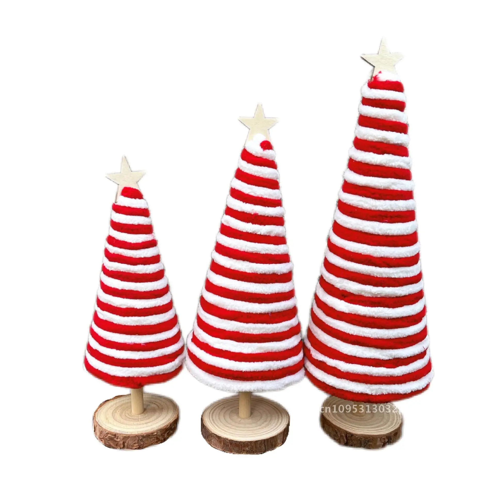 Mini árvore de Natal mesa prateleira cena layout decorações bandeja ornamentos