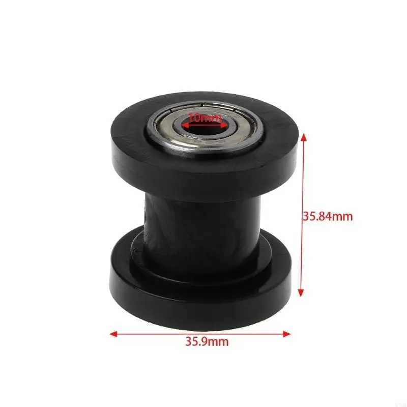 

87HE Motorized Bike Idler Pulley Chain Tensioner Roller Wheel Guide Per