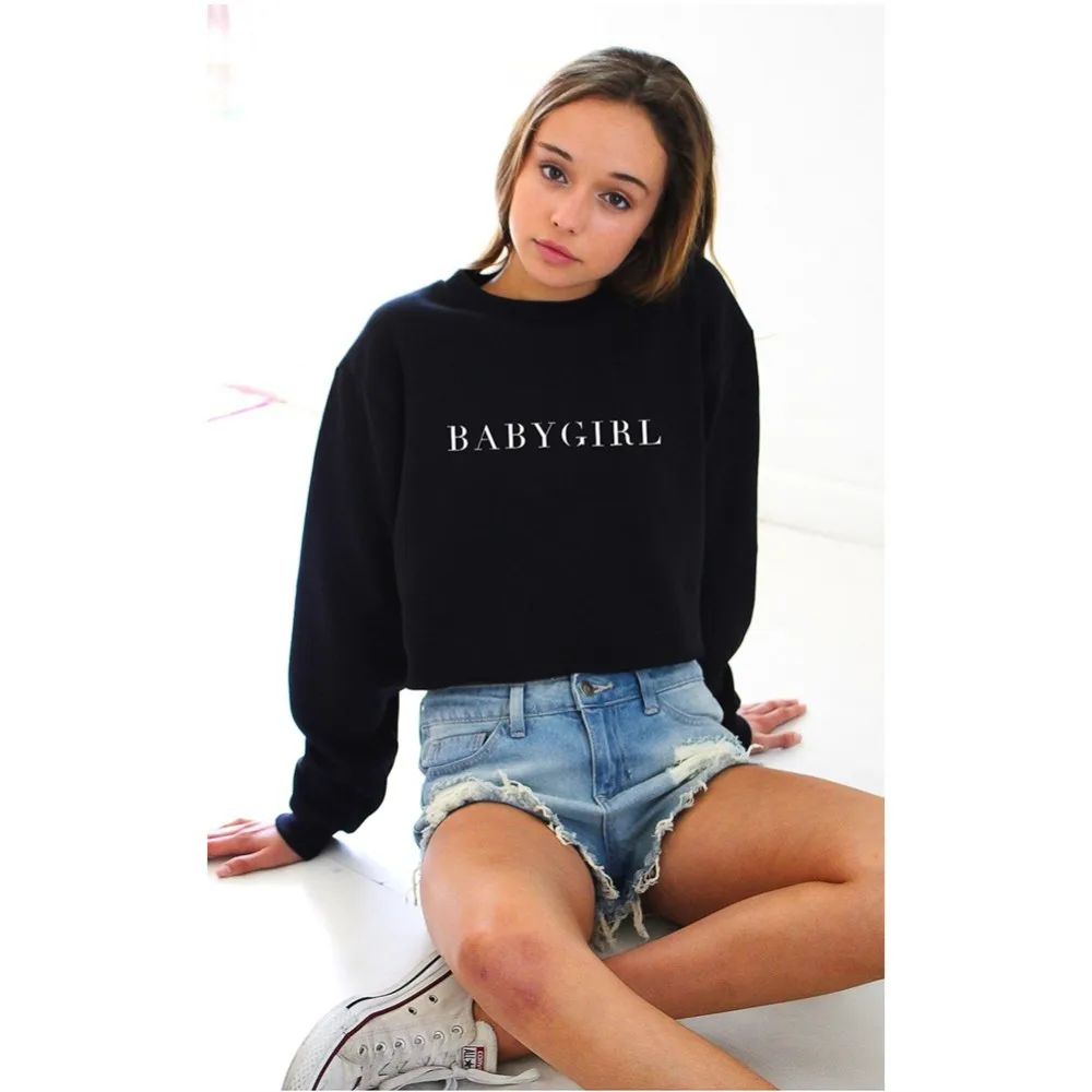 Autumn Winter Fall Clothing Sweat Babygirl New Classics Fashion  Shirts Hoodies Women  Sweatshirts Ladies