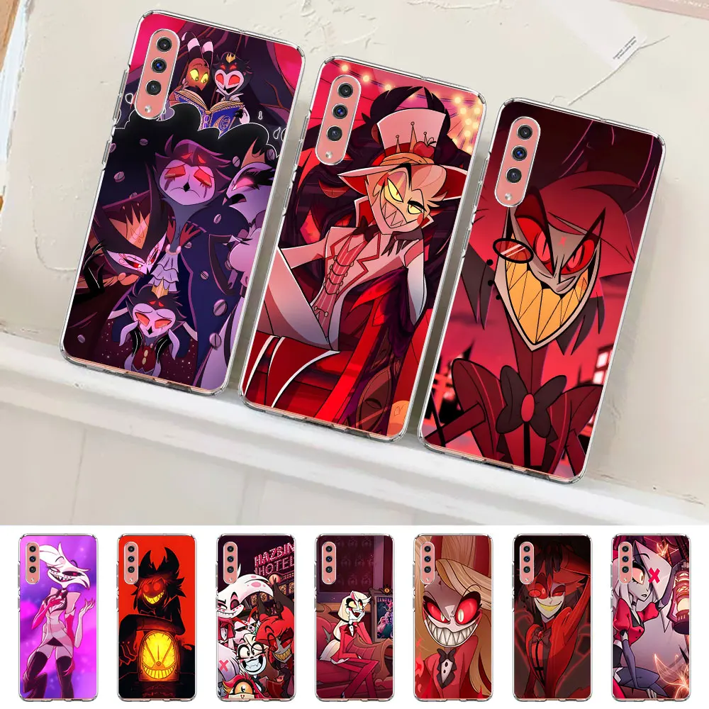 Alastor Hazbin Hotel AD Case for Samsung Galaxy A40 A30s A50 A50s A70 A70s A20e A7 A10 A6 A04s A03s Soft Transparent Phone Cover