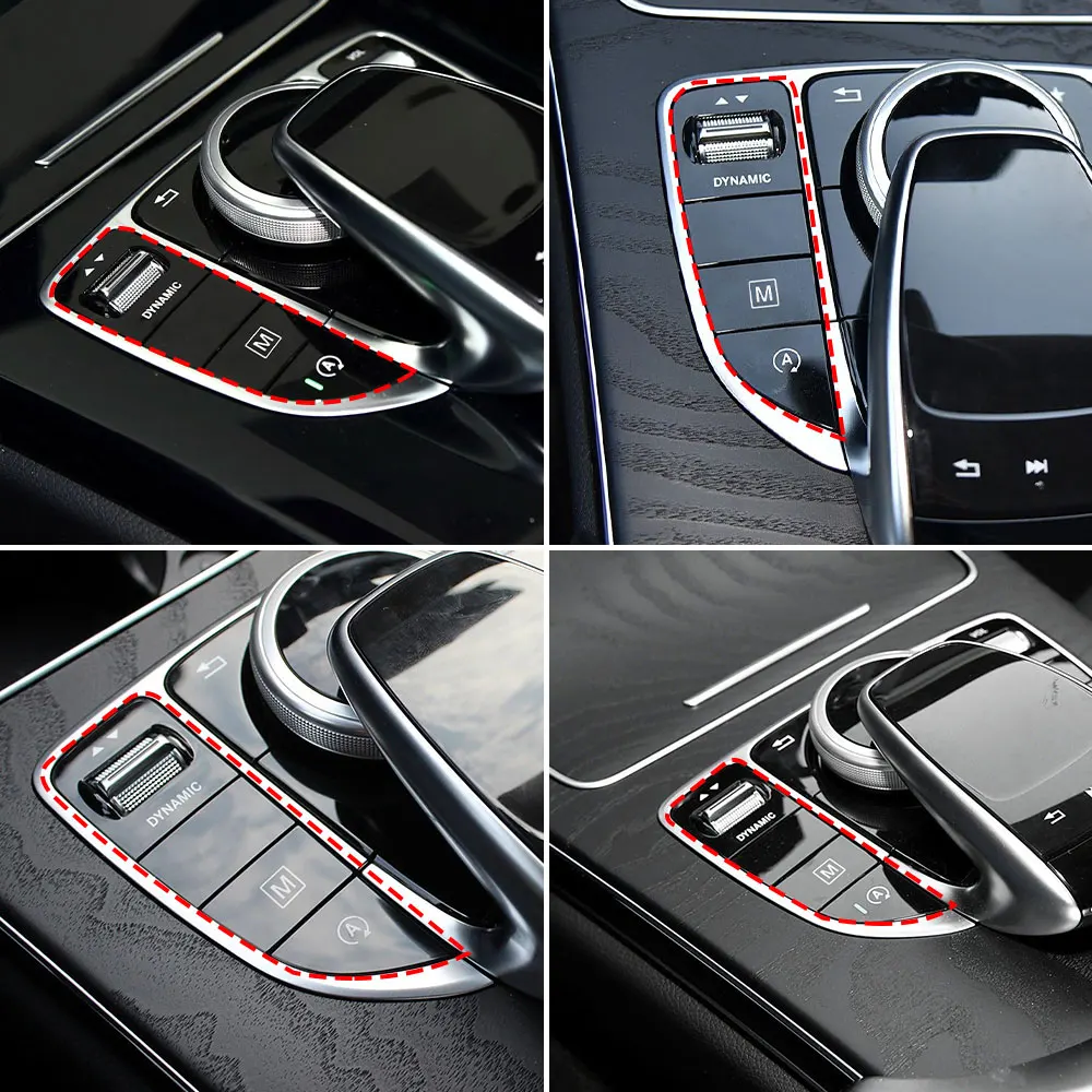 Auto Controle Multi FunctionConbinatie Schakelaar Knop Cover Voor Mercedes Benz C E GLC Klasse W205 W253 W213 W238 C200 E300 GLC260