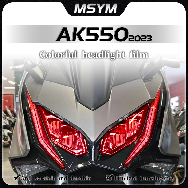 

For KYMCO AK550 AK 550 ak550 2023 Headlight film instrument protection film transparent sticker modified accessories