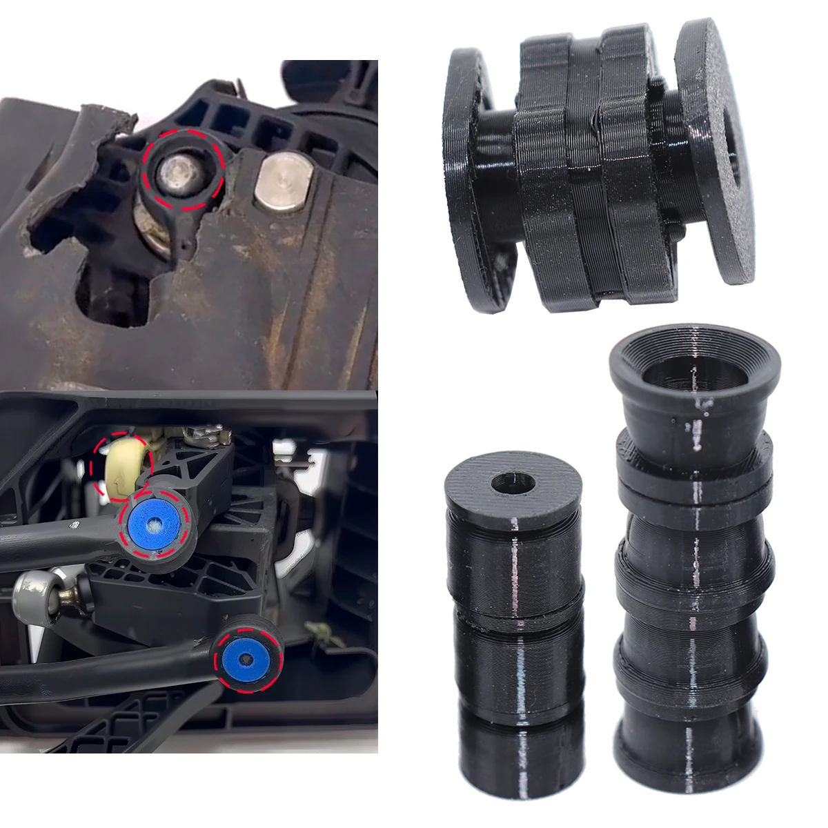 Manual Gearbox Shift Cable Linkage Control Bushing For VW Amarok Gear Lever Selector End Rod Connect Replacement Parts 2010-2022
