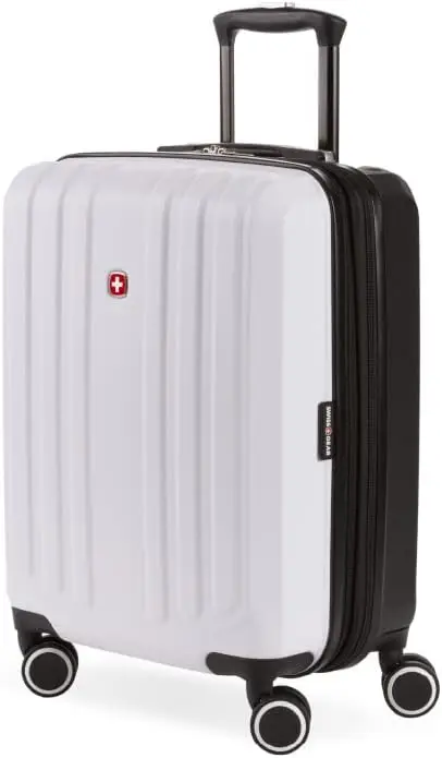 Duet Expandable Luggage, Hard Shell Carry-On Luggage with Spinner Wheels