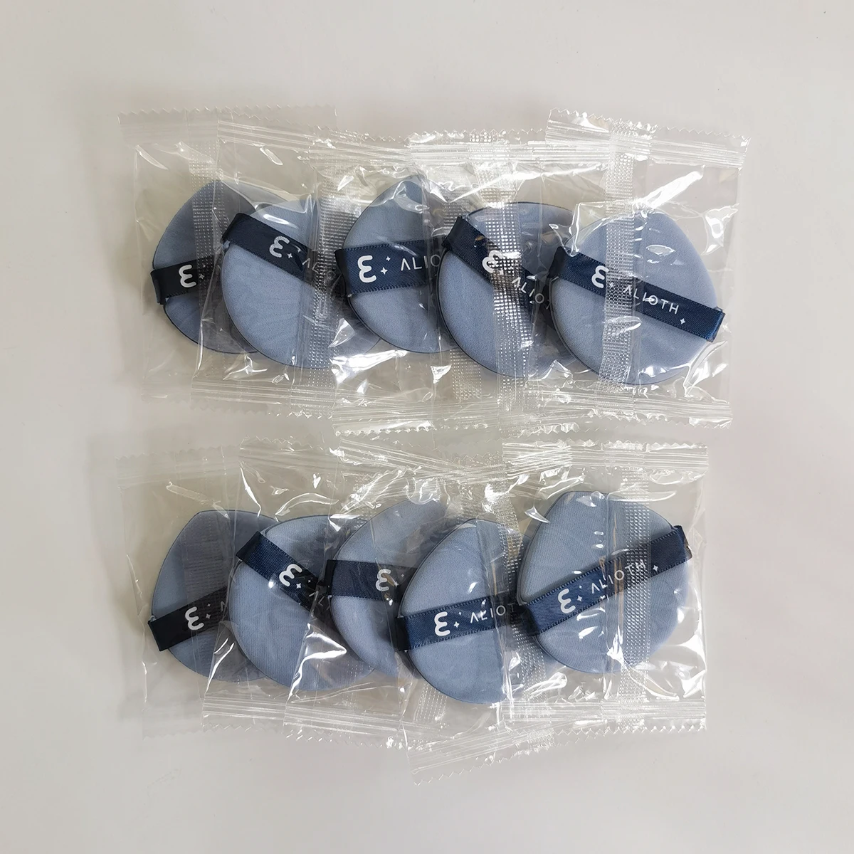 10 ชิ้นชุดแต่งหน้า Foundation ฟองน้ําแต่งหน้าเครื่องมือและอุปกรณ์เสริมเปียกและแห้งเครื่องสําอางค์แป้งพัฟคอนซีลเลอร์ BB ครีม