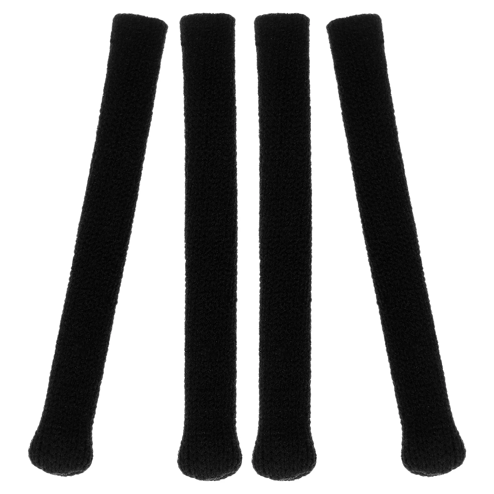 

2Pairs Anti Slip Eyeglass Temple Sleeves Soft Knitted Fabric Ear Cushions for Glasses Comfort Grip Eyewear Accessories