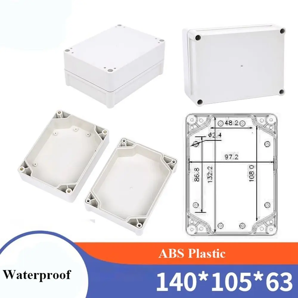 High Quality Ip65 Outdoor Project Box Waterproof 10 Styles Cable Custom Cases Plastic ABS Electrical Junction Box