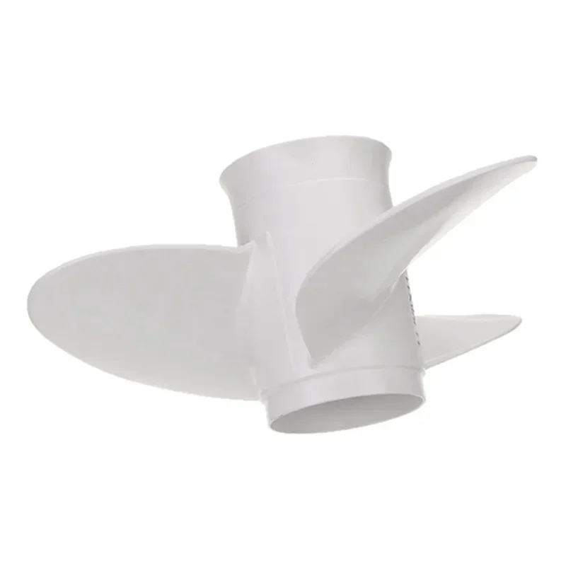 Boat Outboard Propeller For Yamaha Propeller 25-60HP 11 5/8X11-G 13 Tooth Aluminum Alloy 69W-45947-00-EL Marine Propeller White